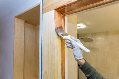 Door Staining - Door Installation And Repair Soldotna, Alaska
