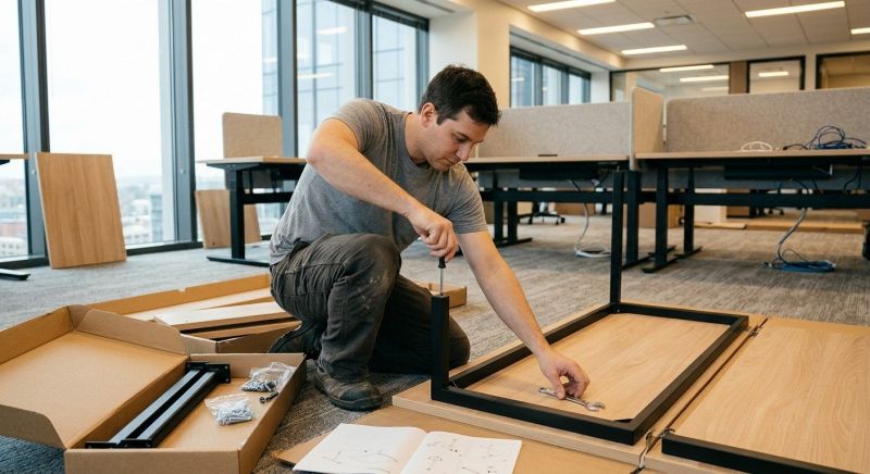 Office Workstation Assembly in Olathe, KS
