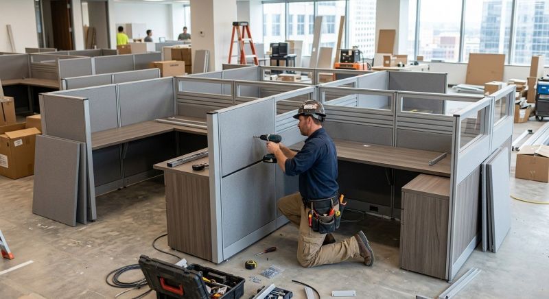 Office Workstation Assembly in Olathe, KS