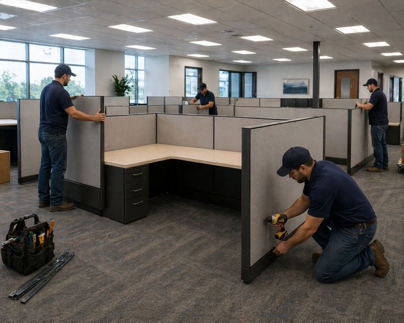 Office Workstation Assembly in Olathe, KS